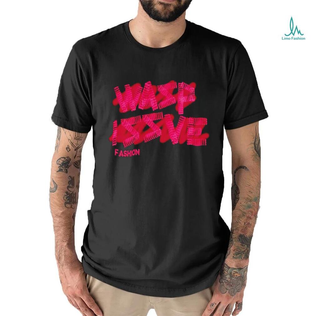 Wasp issve fashion text shirt Wasp issve fashion text shirt