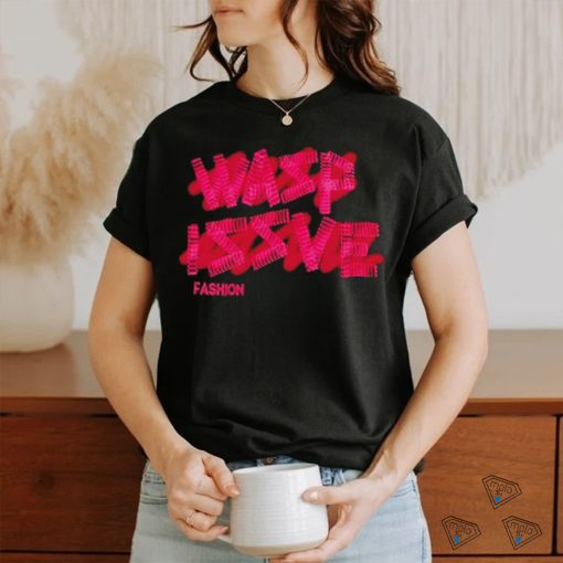 Wasp issve fashion text shirt