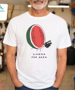 Watermelon cinema for gaza shirt