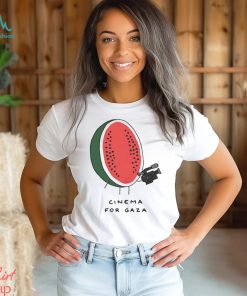 Watermelon cinema for gaza shirt