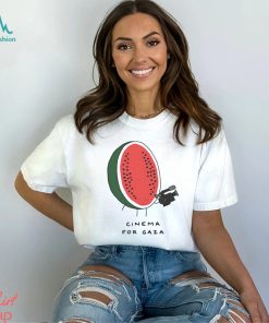 Watermelon cinema for gaza shirt