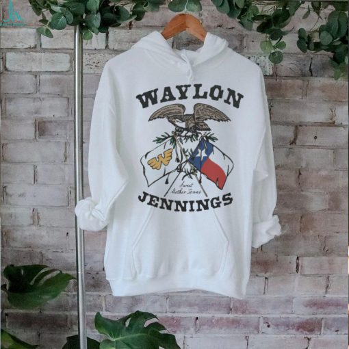 Waylon Jennings Merch Sweet Mother Texas Men’s Tee Shirt