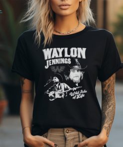 Waylon Jennings Merch Wild Side Of Life Waylon Jennings T Shirt