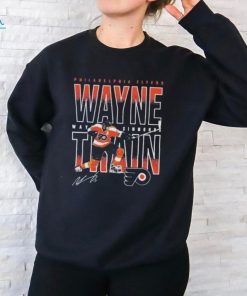 Wayne train Wayne Simmonds Philadelphia Flyers signature shirt