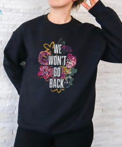 We Won’t Go Back Navy Tee shirt