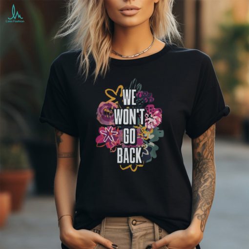 We Won’t Go Back Navy Tee shirt