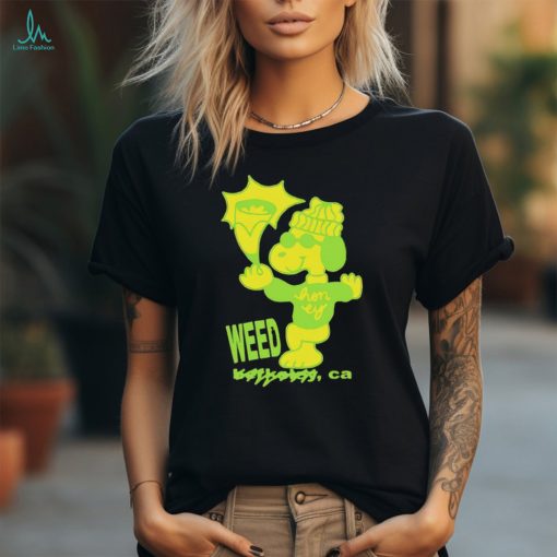 Weed Berkeley Cannabis Snoopy shirt