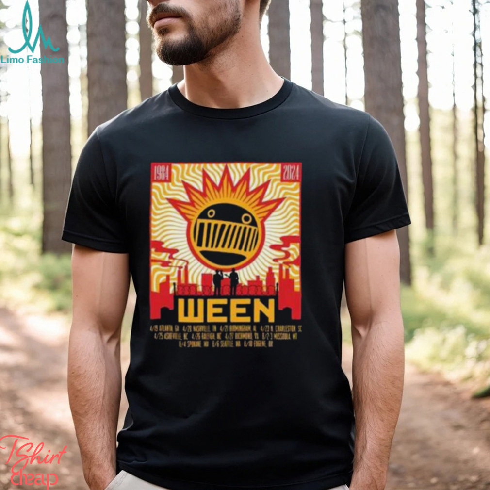 Ween Tour 1984 2024 Unisex T Shirt Ween Tour 1984 2024 Unisex T Shirt