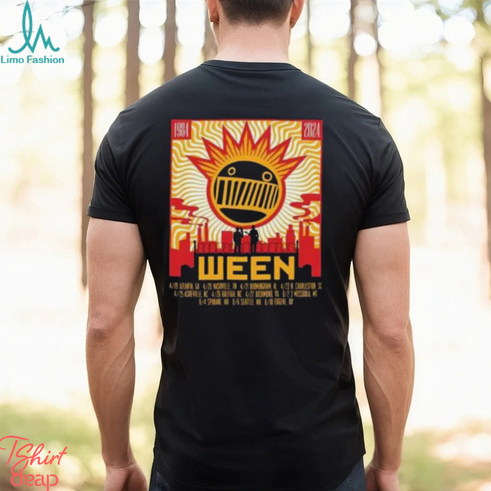 Ween Tour 1984 2024 Unisex T Shirt Ween Tour 1984 2024 Unisex T Shirt
