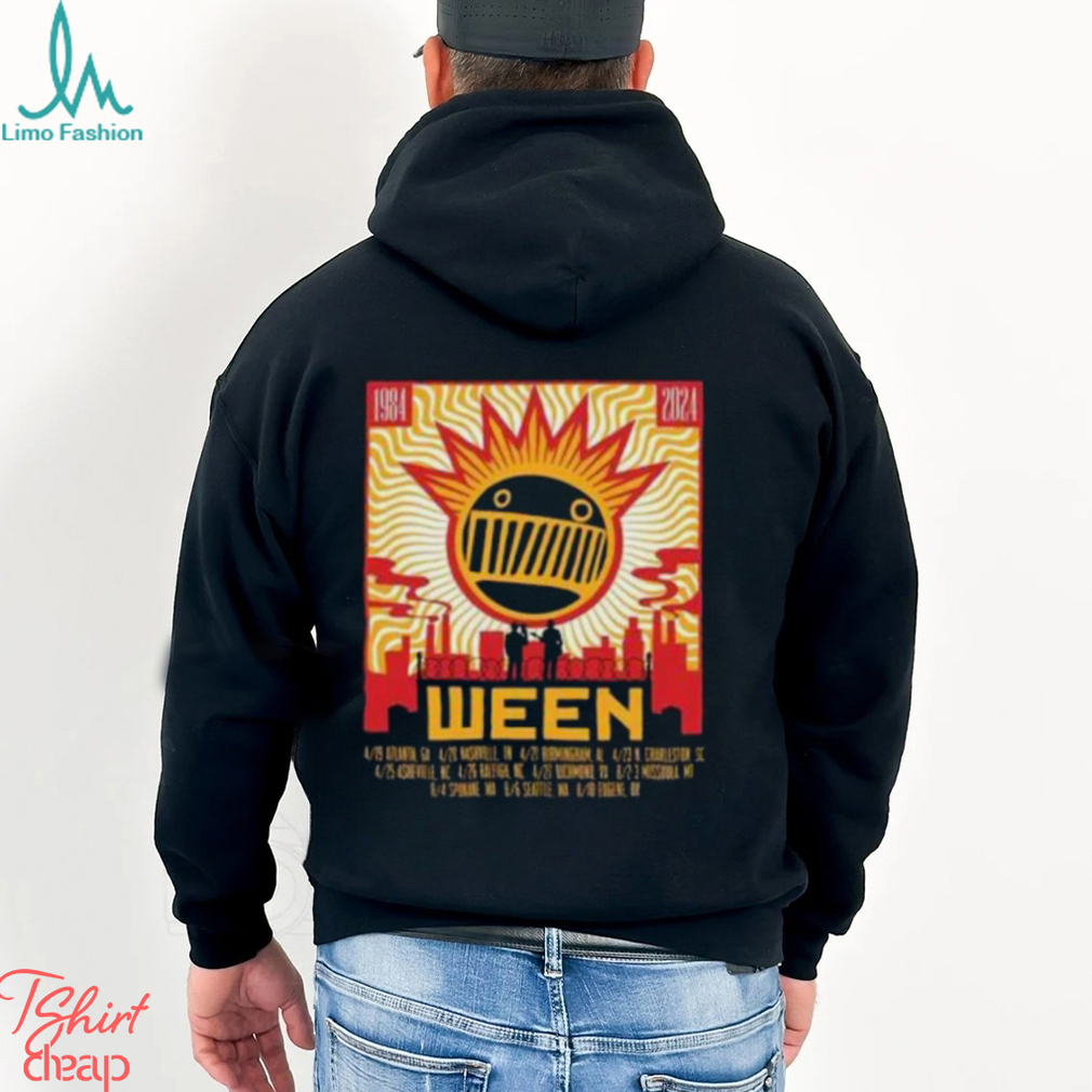 Ween Tour 1984 2024 Unisex T Shirt Ween Tour 1984 2024 Unisex T Shirt