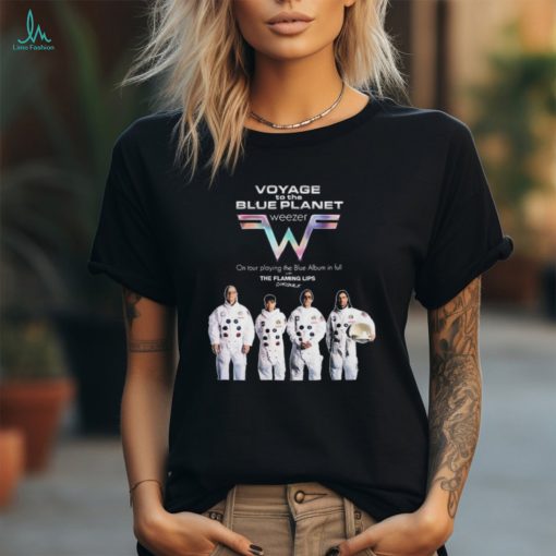 Weezer Voyage To The Blue Planet 30th Anniversary Tour 2024 Shirt