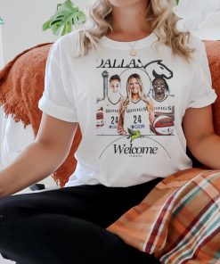 Welcome Jacy Sheldon Carla Leite And Ashley Owusu To Dallas Wings T Shirt