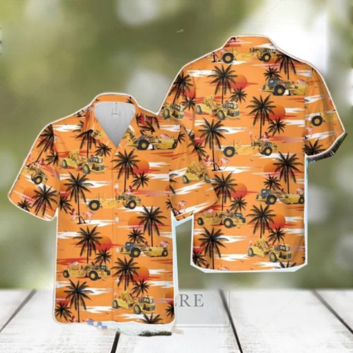 Wheel Tractor Scraper heavy equipment Hawaiian Shirt Beach Hoilday Summer Gift