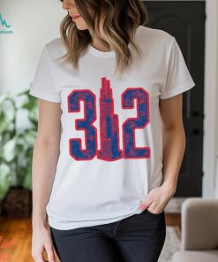 Where I'm From Adult Chicago 312 T Shirt