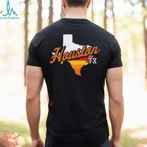 Where I’m From Adult Houston Outline T Shirt