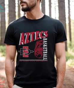Where I'm From Men's San Diego State Aztecs Scarlet Offset Circle T Shirt