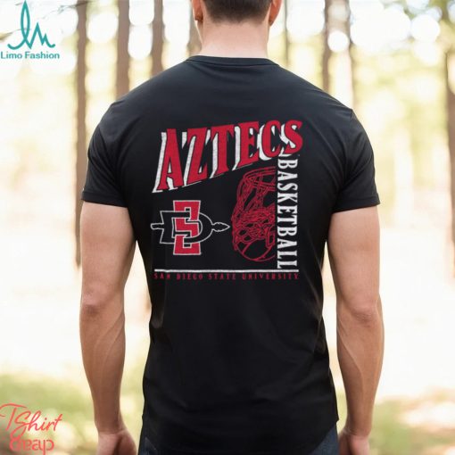 Where I'm From Men's San Diego State Aztecs Scarlet Offset Circle T Shirt