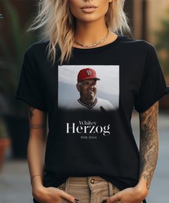 Whitey Herzog 1931 2024 Ladies Boyfriend Shirt
