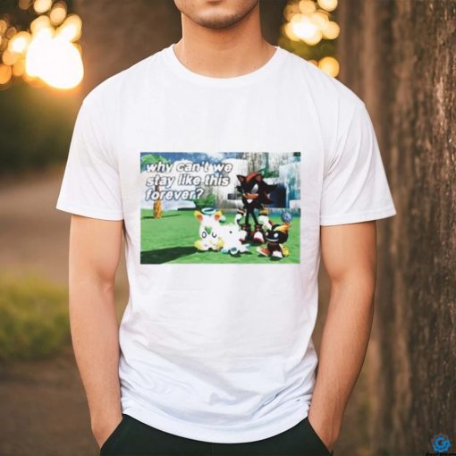 Why Can’t We Stay Like This Forever Shirt