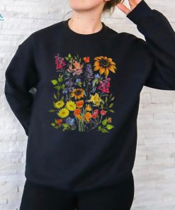 Wildflower Flower Aesthetic Cute Botanical Floral Botanical Shirt