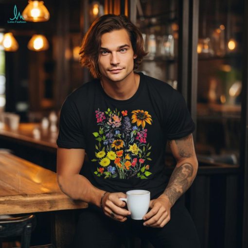 Wildflower Flower Aesthetic Cute Botanical Floral Botanical Shirt