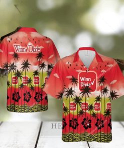 Winn Dixie Palm Logo Aloha Hawaiian Shirt For Men And Women