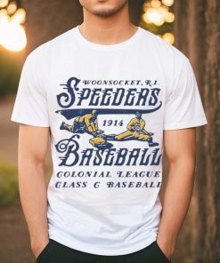 Woonsocket Speeders Rhode Island Vintage Defunct Baseball Teams shirt
