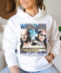 Wrestlemania X Seven Stone Cold vs The Rock shirt