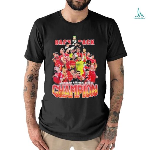 Wrexham Team Back 2 Back Vanarama National League Champion Shirt