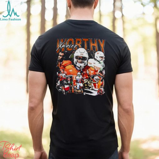 Xavier Worthy Texas Graphic Shirt