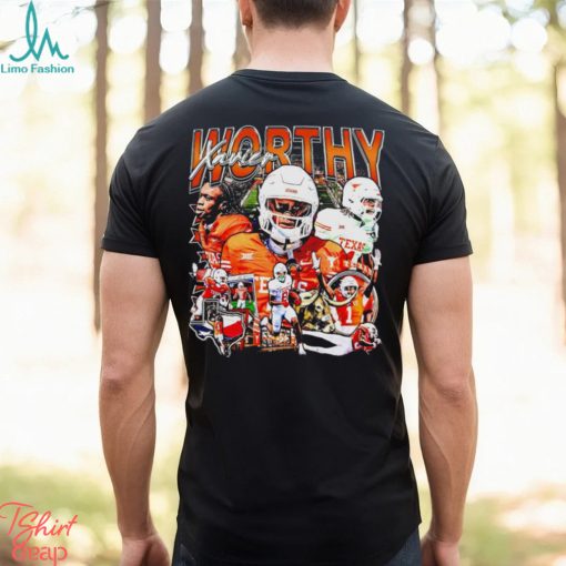 Xavier Worthy Texas Longhorns vintage shirt