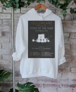 Yellowcard Celebrating 20 Years Of Ocean Avenue And More 2024 Date Shirt