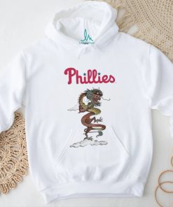 Youth Tiny Turnip White Philadelphia Phillies 2024 Year of The Dragon T Shirt