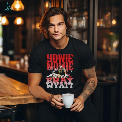Yowie Wowie Bray Wyatt The Fiend WWE signature shirt