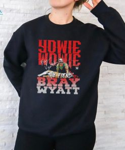 Yowie Wowie Bray Wyatt The Fiend WWE signature shirt