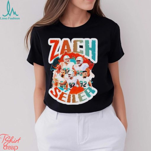 Zach Sieler Miami Dolphins football shirt