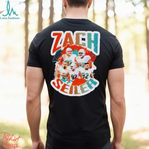 Zach Sieler Miami Dolphins football shirt