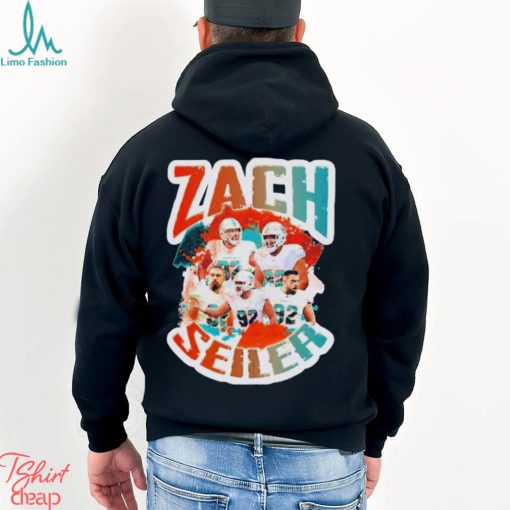 Zach Sieler Miami Dolphins football shirt