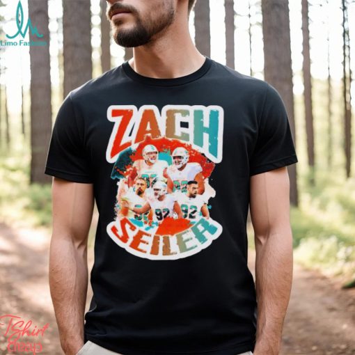 Zach Sieler Miami Dolphins football shirt