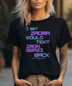 Zadra And Iron Gwazi Humorous Coaster Fan Tee Shirt