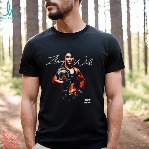 Zhang Weili UFC signature shirt