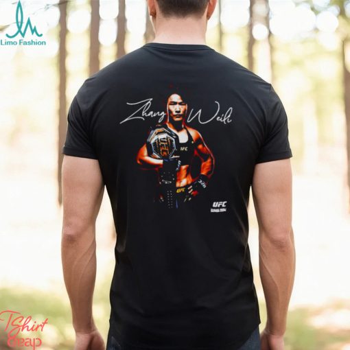 Zhang Weili UFC signature shirt