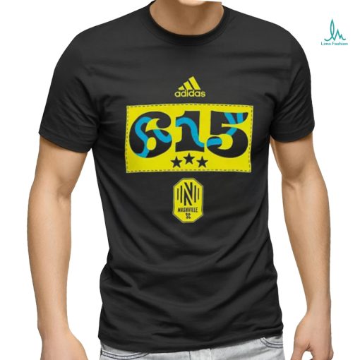 adidas Adult Nashville SC 2024 Jersey  T Shirt