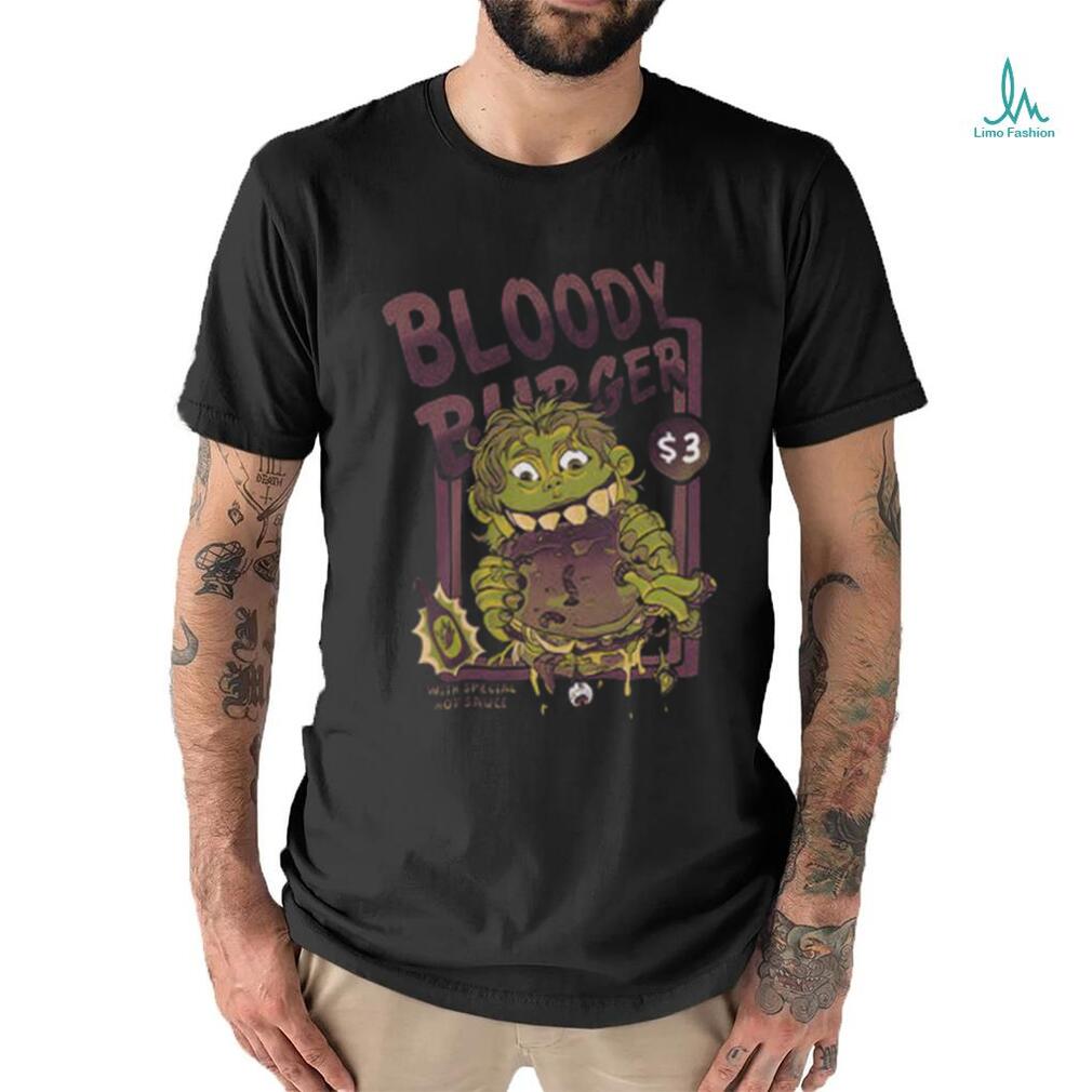 burger monster shirt burger monster shirt