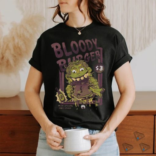burger monster shirt