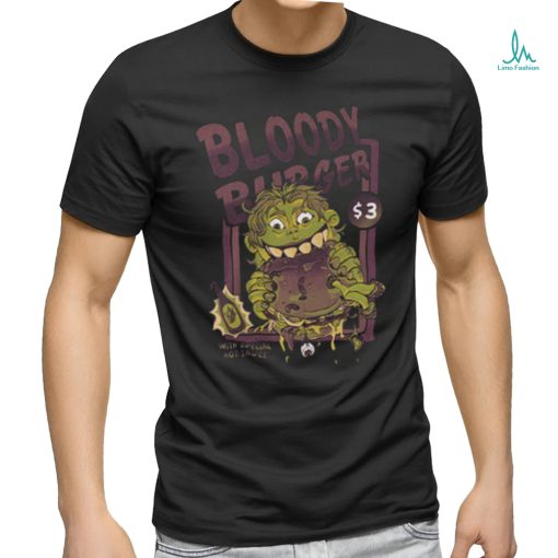 burger monster shirt