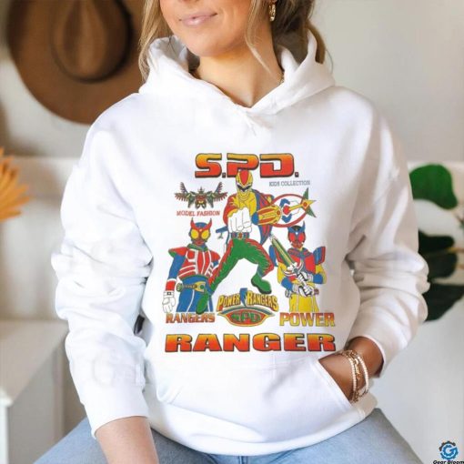 s.pd. kids collection model fashion power rangers shirt