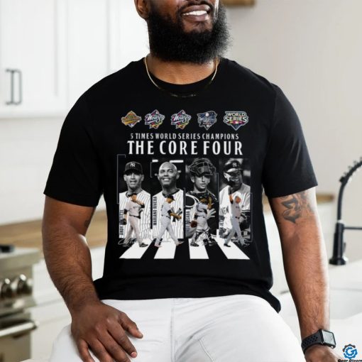 times world series champions 5 the core four shirt