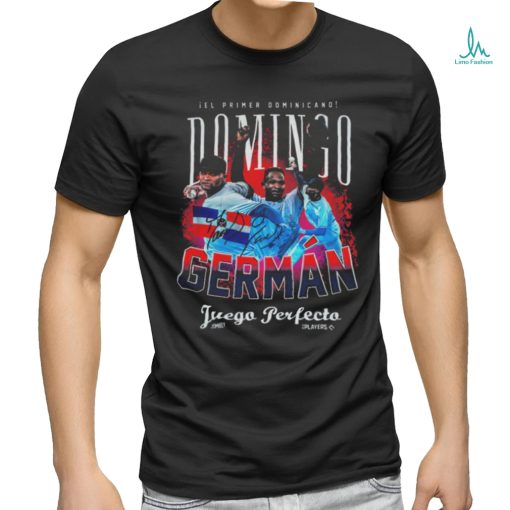 ¡el Primer Dominicano Domingo German Juego Perfecto Signature T shirt