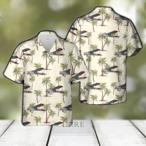 1974 Cessna A185F Skywagon 185 Hawaiian Shirt